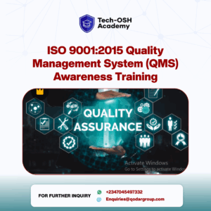 ISO 9001:2015 Quality Management System (QMS) Awareness Training